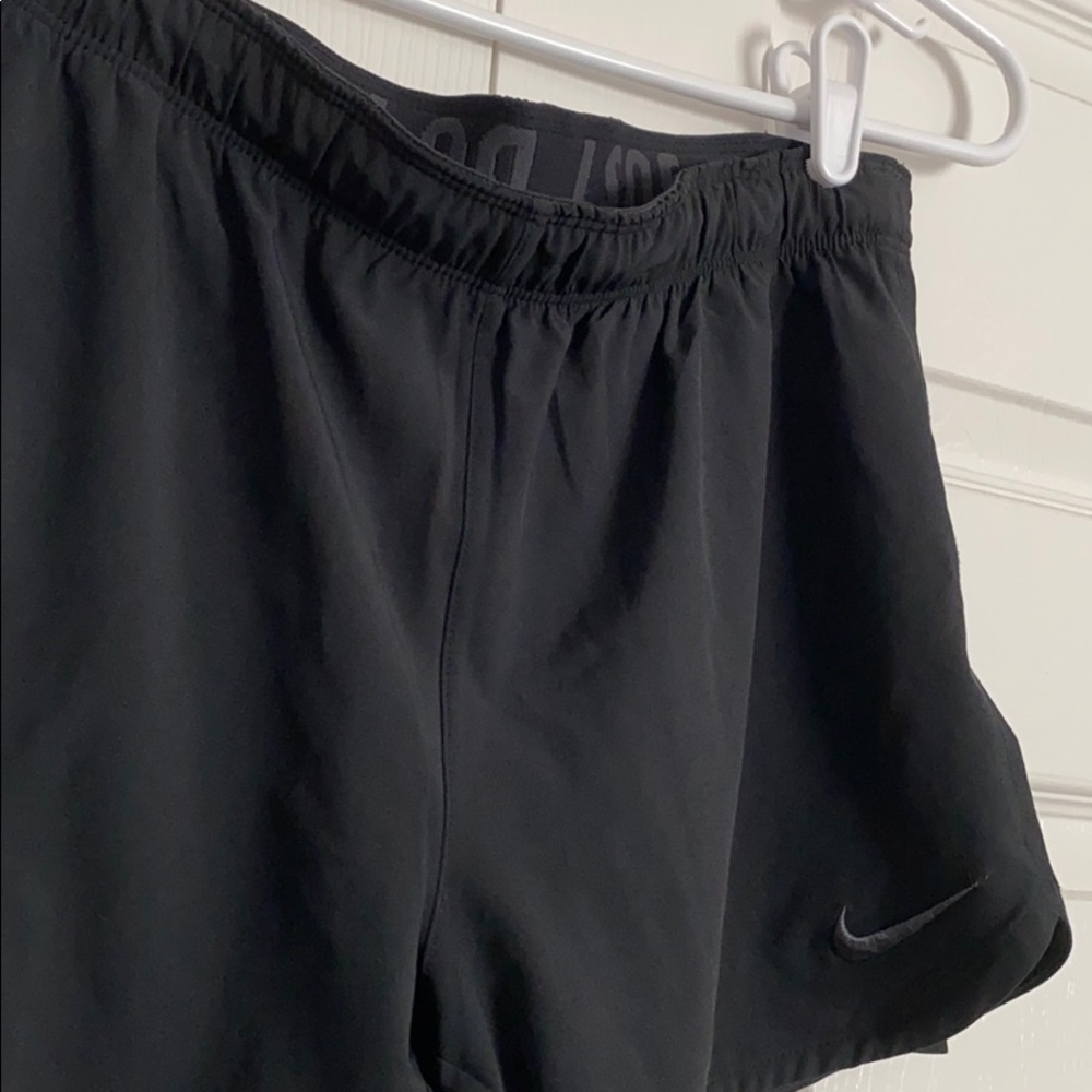 Nike shorts with spandex shorts lining